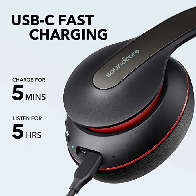New sealed Anker Soundcore Life Q10 Wireless Bluetooth Headphones, Over Ear, Foldable, Hi-Res Certified Sound, 60-Hour Playtime, Fast USB-C Charging, Deep Bass, Aux Input, for Travel, Online Class, Home Office