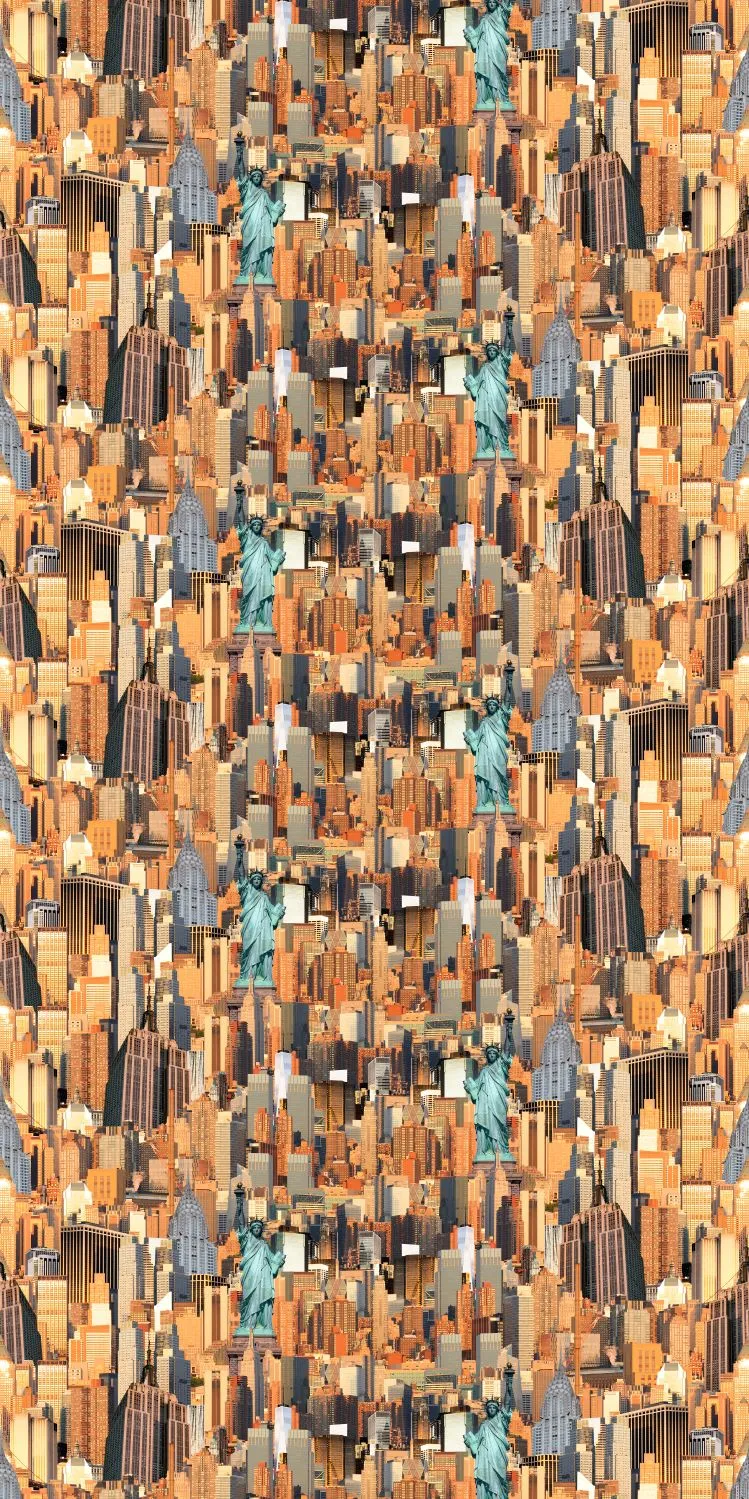 New York City Acrylic Wall Panels Home Decor 2440mmm x 1220mm