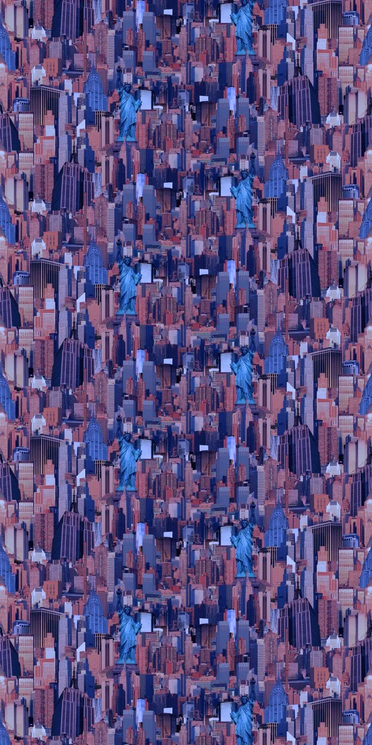 New York City Acrylic Wall Panels Home Decor 2440mmm x 1220mm