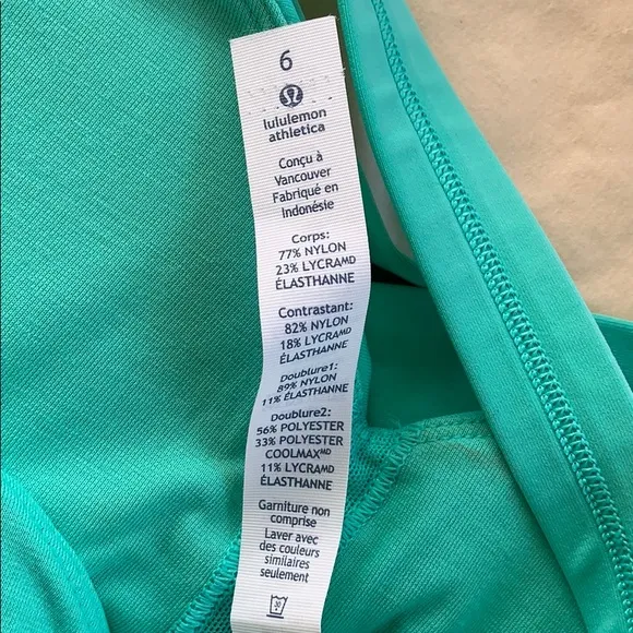 NWT Lululemon Athletica Wrap It Up Bra