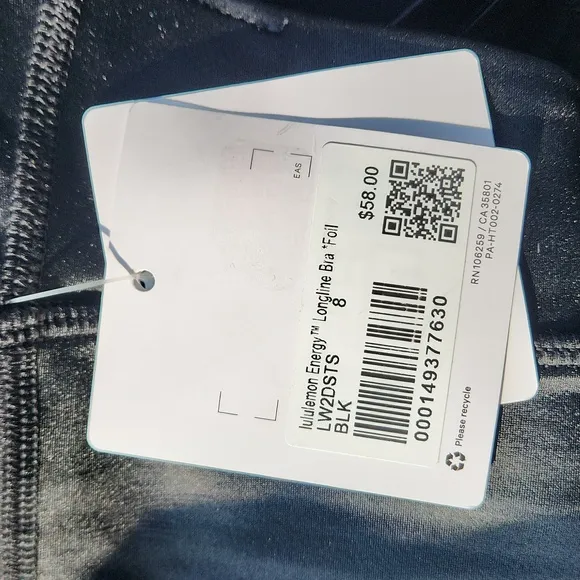 NWT Lululemon Energy Longline Bra Medium Support, B–D Cups 8