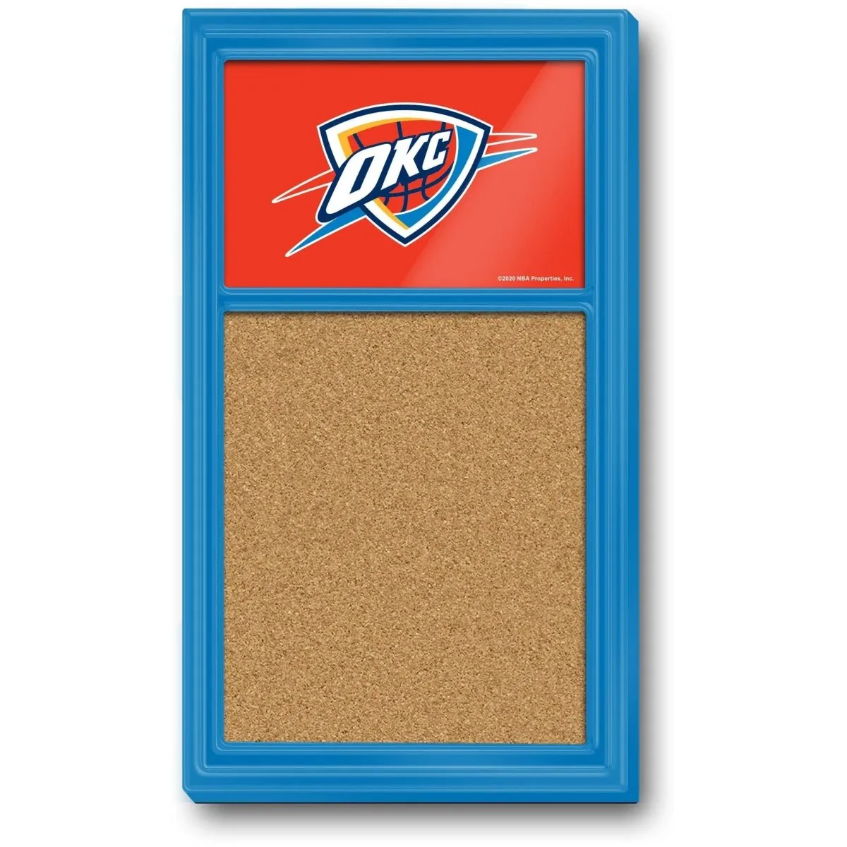 Oklahoma City Thunder: Cork Note Board