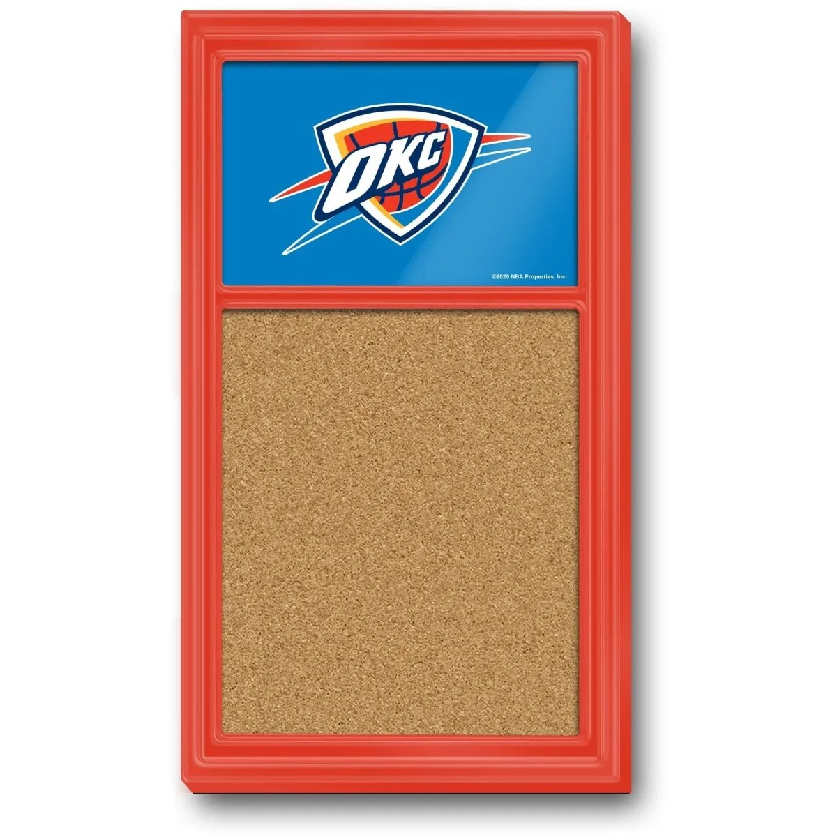 Oklahoma City Thunder: Cork Note Board