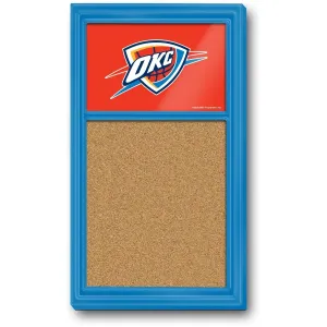 Oklahoma City Thunder: Cork Note Board