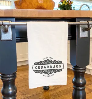 Ornamental City/State - Cotton Tea Towel