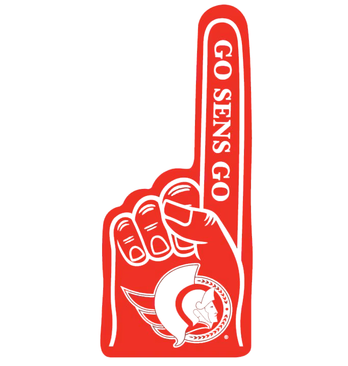 Ottawa Senators Red Foam Finger