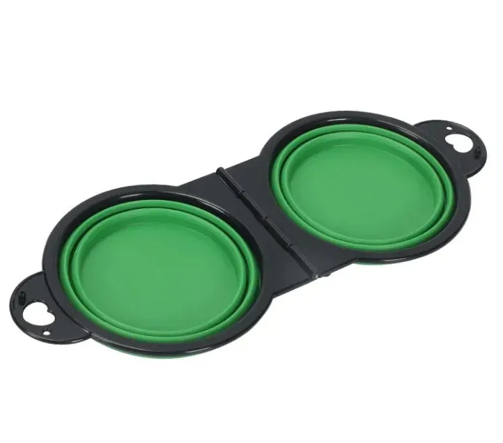 Outdoor Pet Feeder silicone bowl