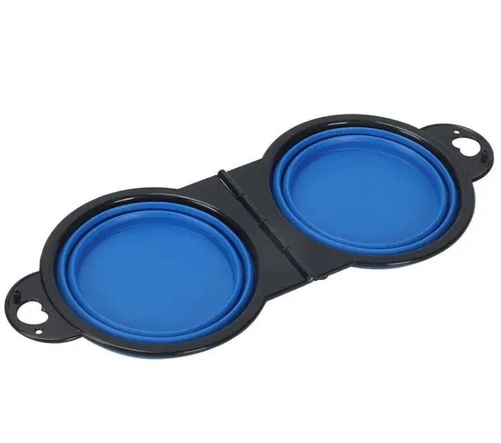Outdoor Pet Feeder silicone bowl