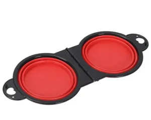 Outdoor Pet Feeder silicone bowl