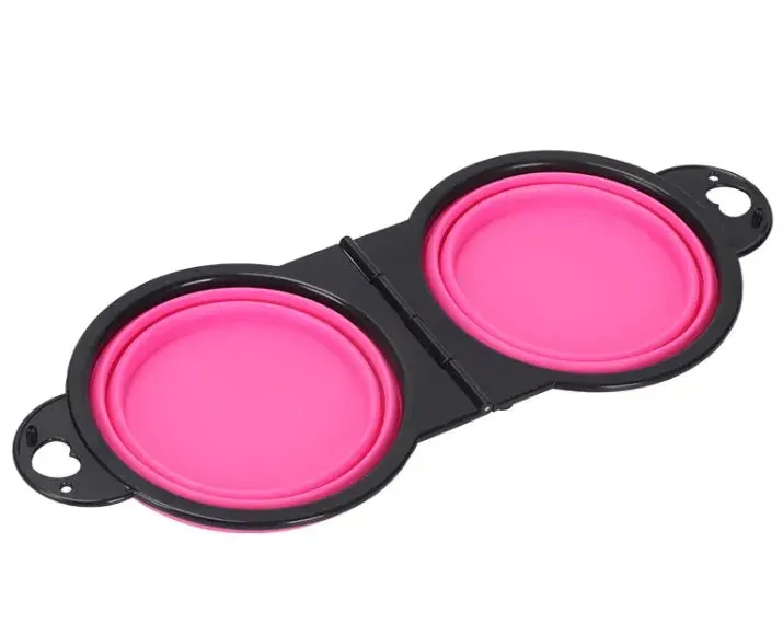 Outdoor Pet Feeder silicone bowl