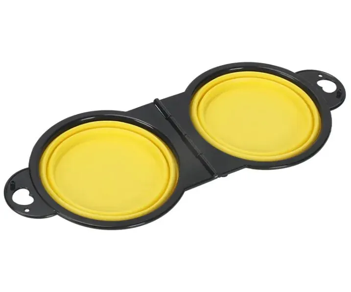 Outdoor Pet Feeder silicone bowl