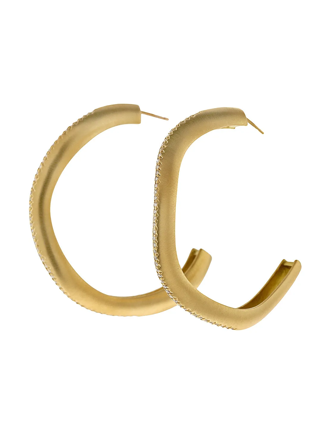 Oversized Canyon Hoops