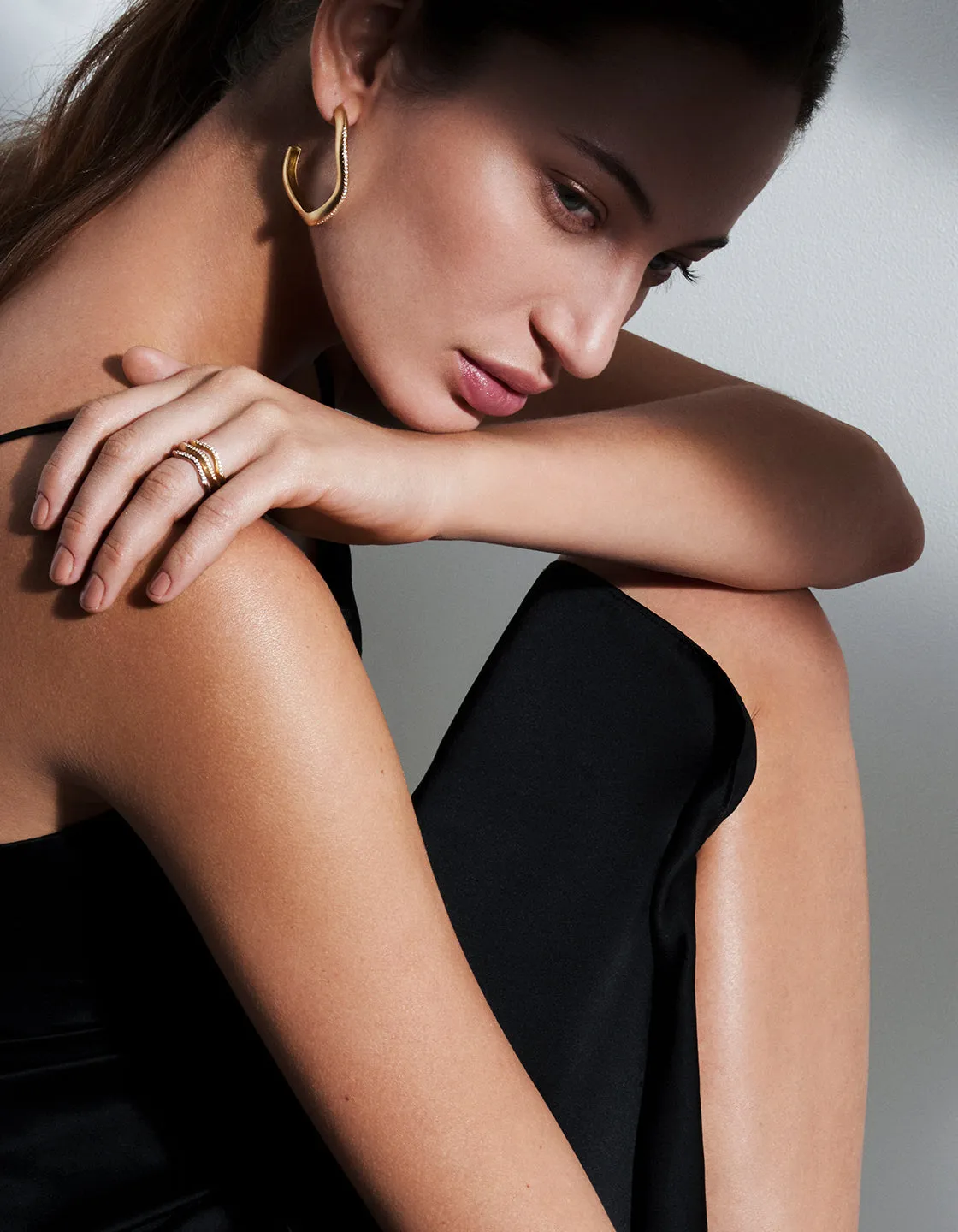 Oversized Canyon Hoops