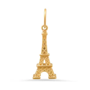 Perfectly Parisian Gold Eiffel Tower Charm