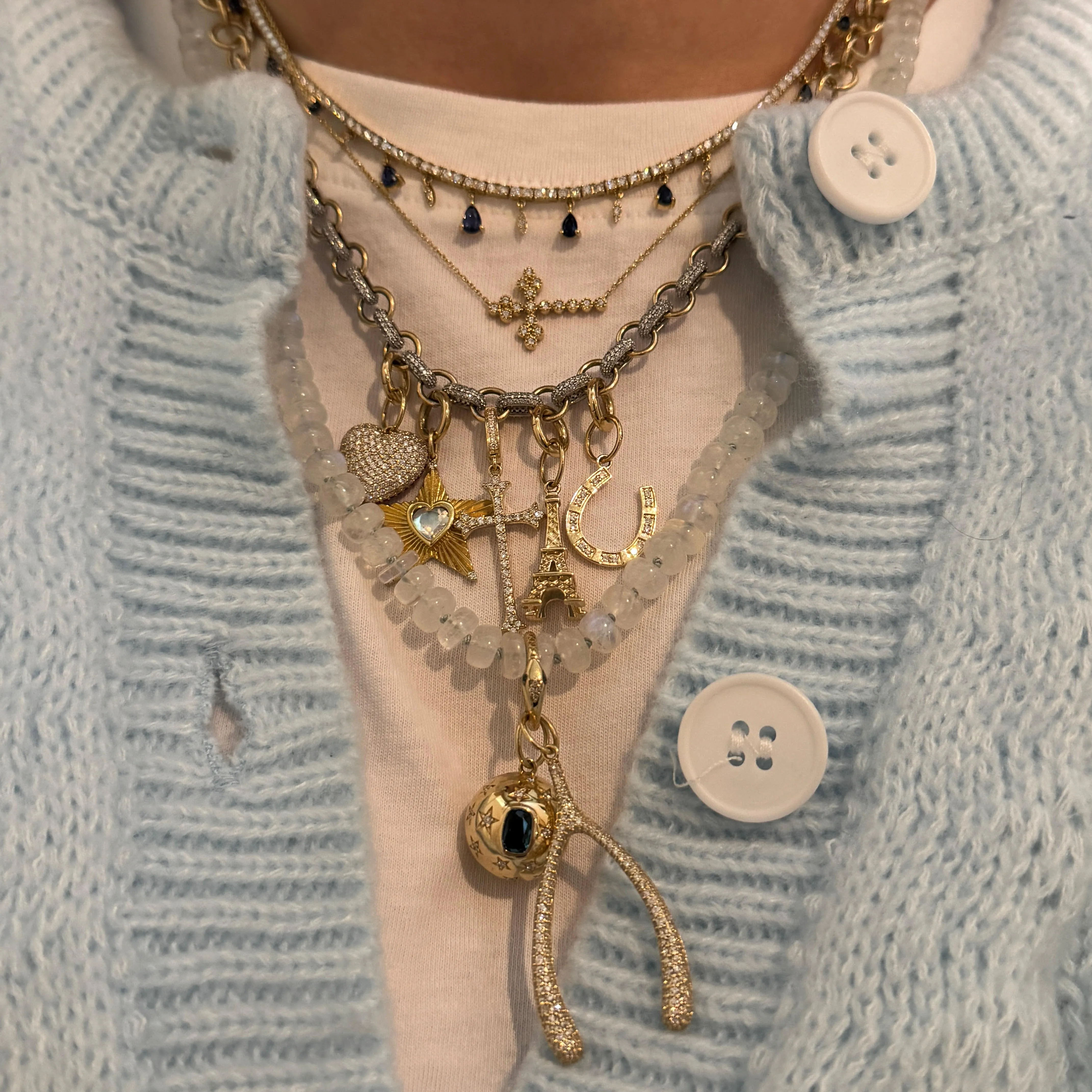 Perfectly Parisian Gold Eiffel Tower Charm