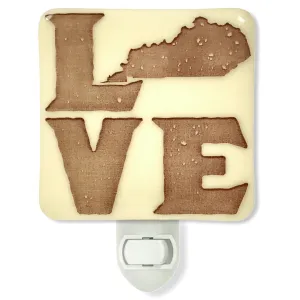 PERSONALIZED LOVE Night Light with Your State