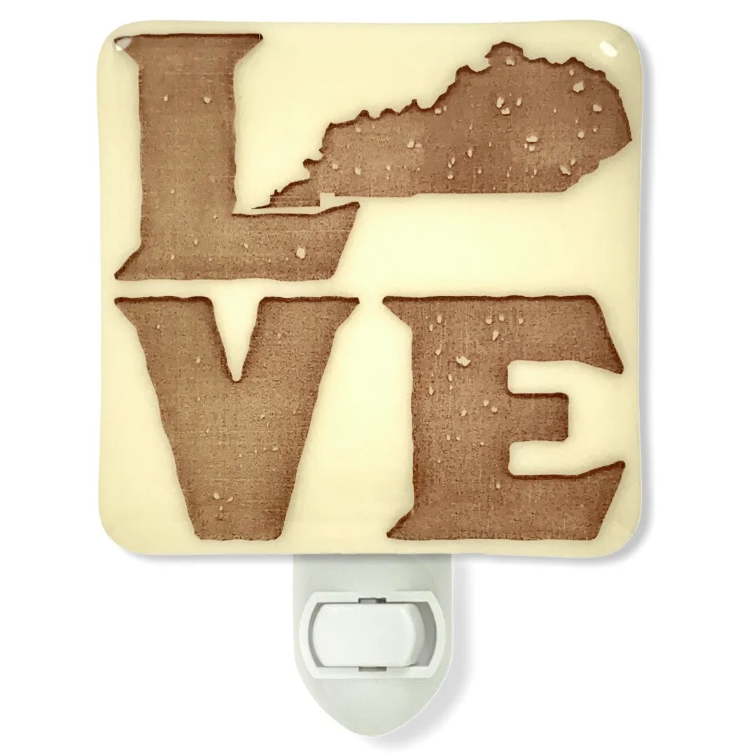 PERSONALIZED LOVE Night Light with Your State