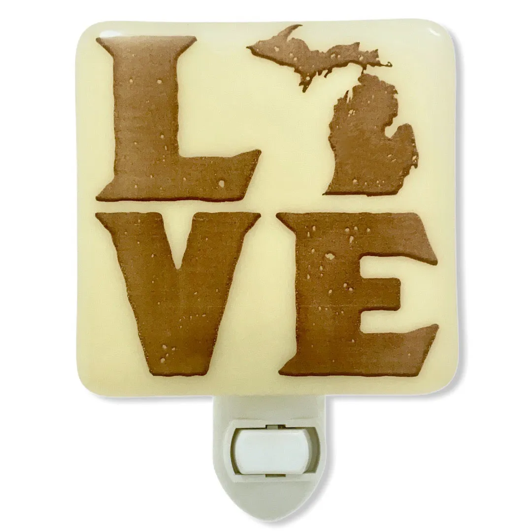 PERSONALIZED LOVE Night Light with Your State