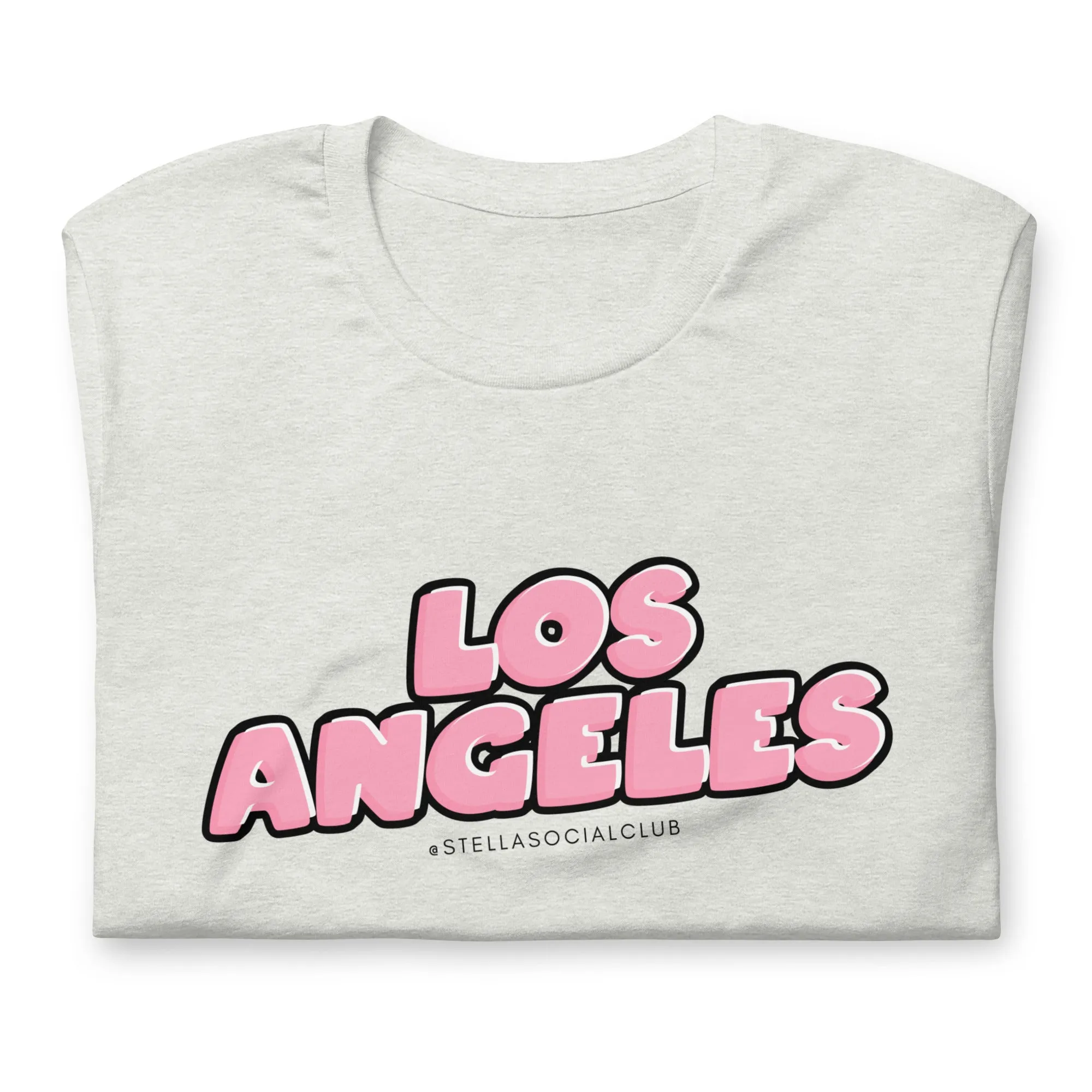 Pink "Los Angeles" Tee (light)