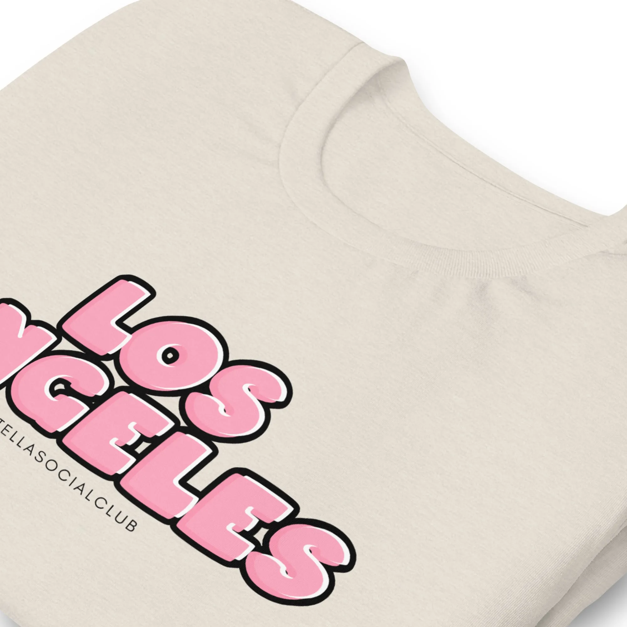 Pink "Los Angeles" Tee (light)