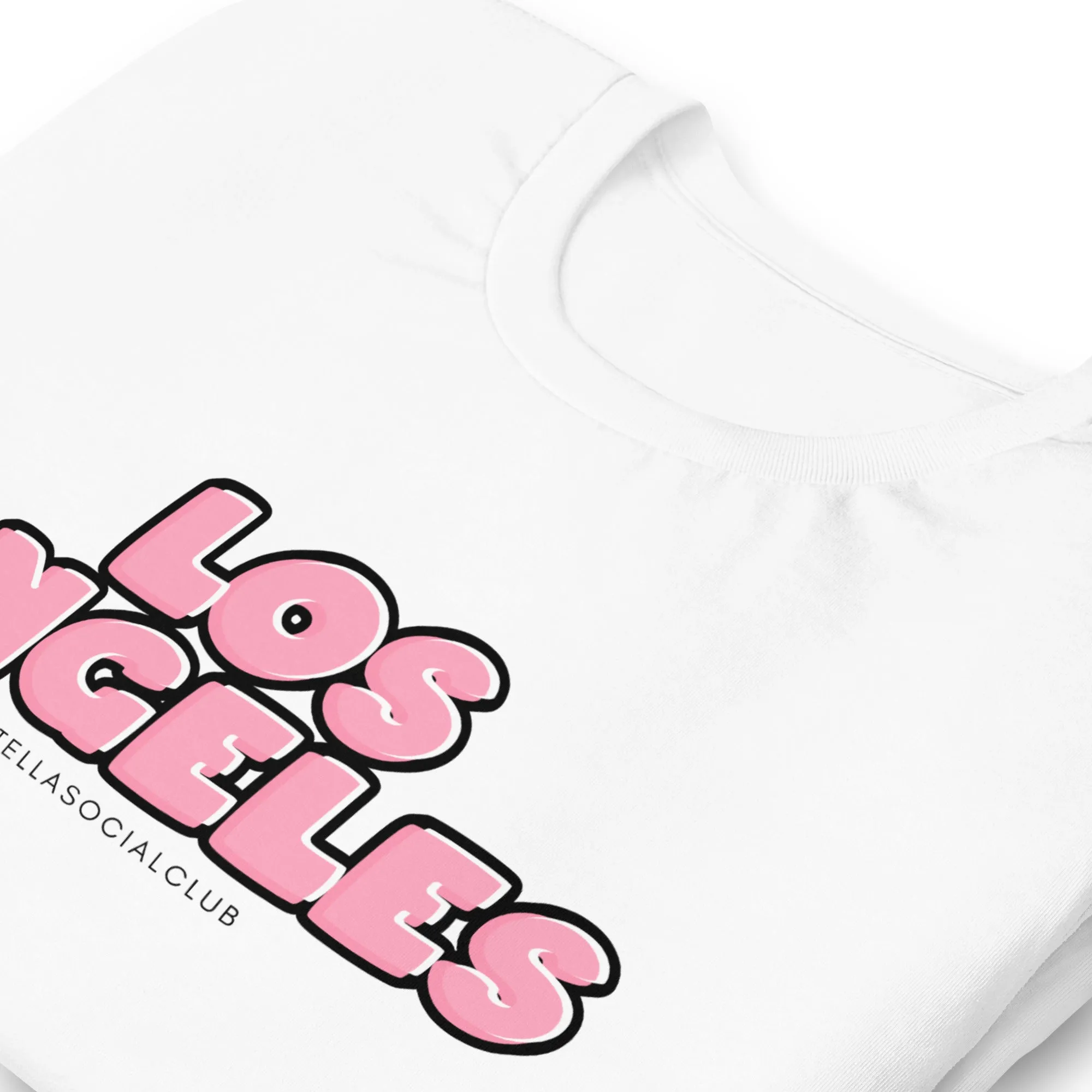 Pink "Los Angeles" Tee (light)