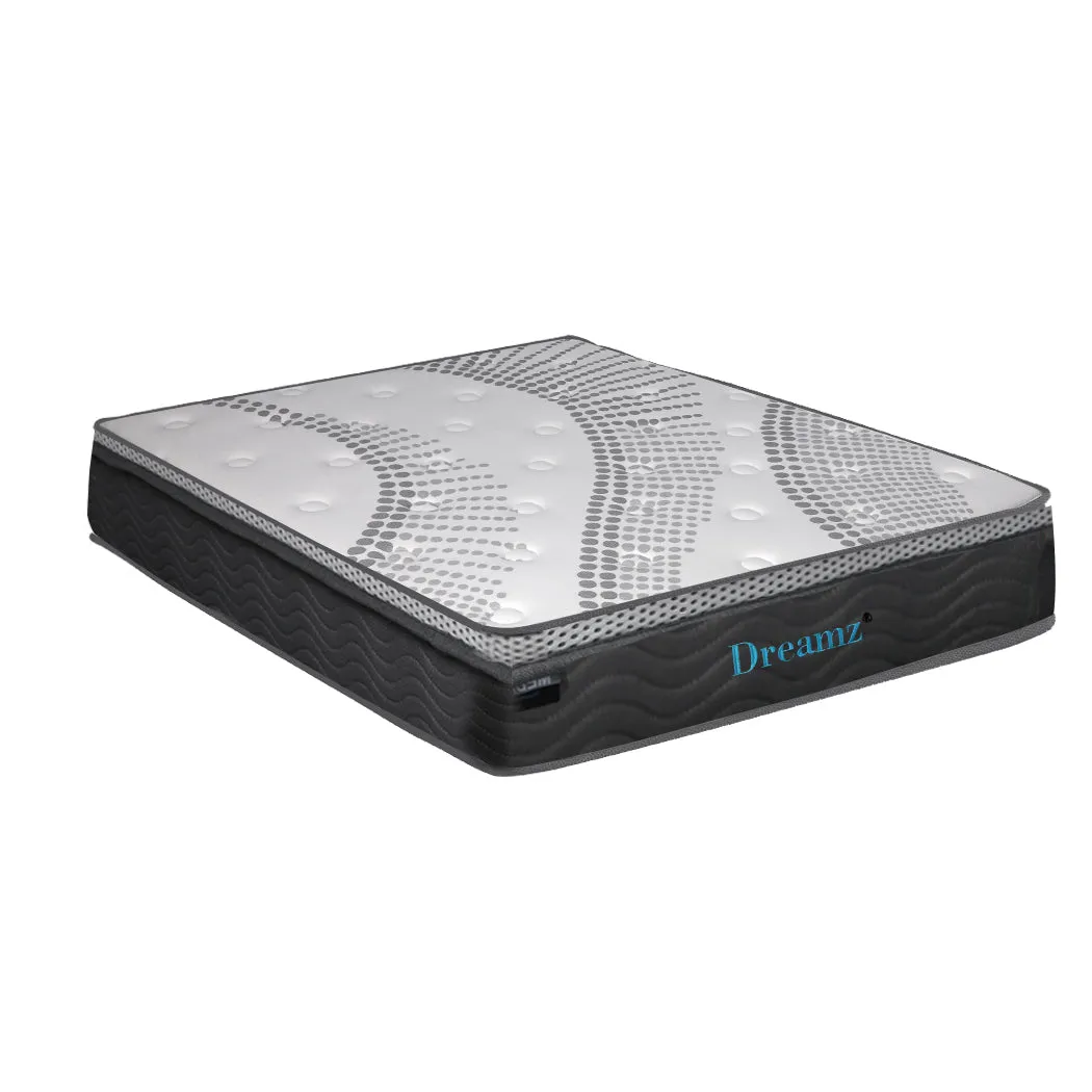 Pocket Spring Mattress Cool Gel Memory Foam  Euro Top Medium Soft 30CM - KING