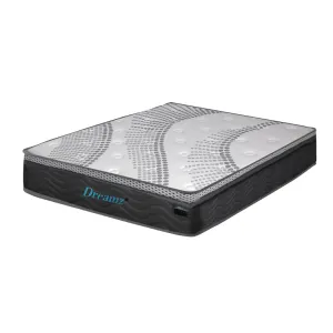 Pocket Spring Mattress Cool Gel Memory Foam  Euro Top Medium Soft 30CM - KING
