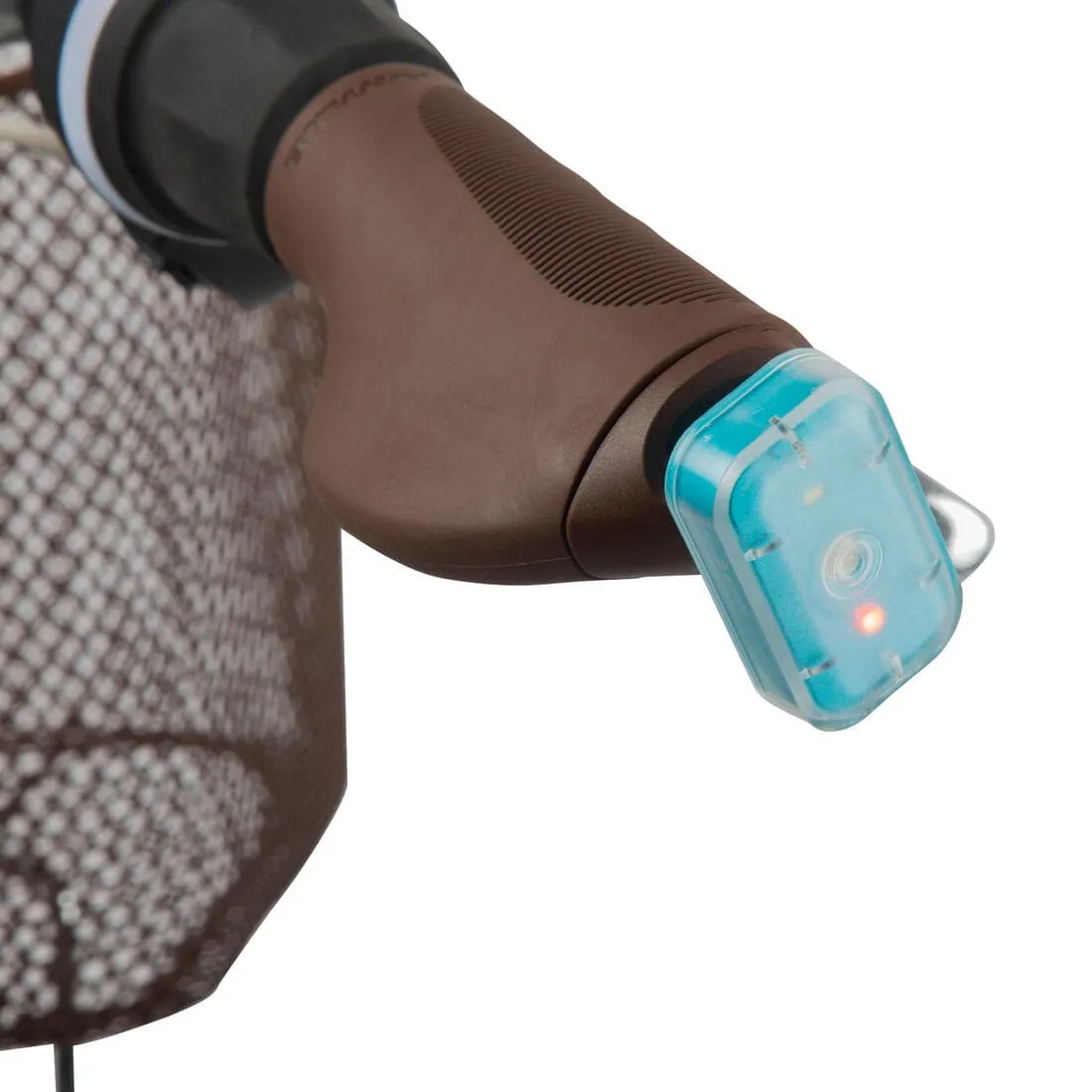 POIGNEES CITY 500 CITY MARRON ERGONOMIQUES