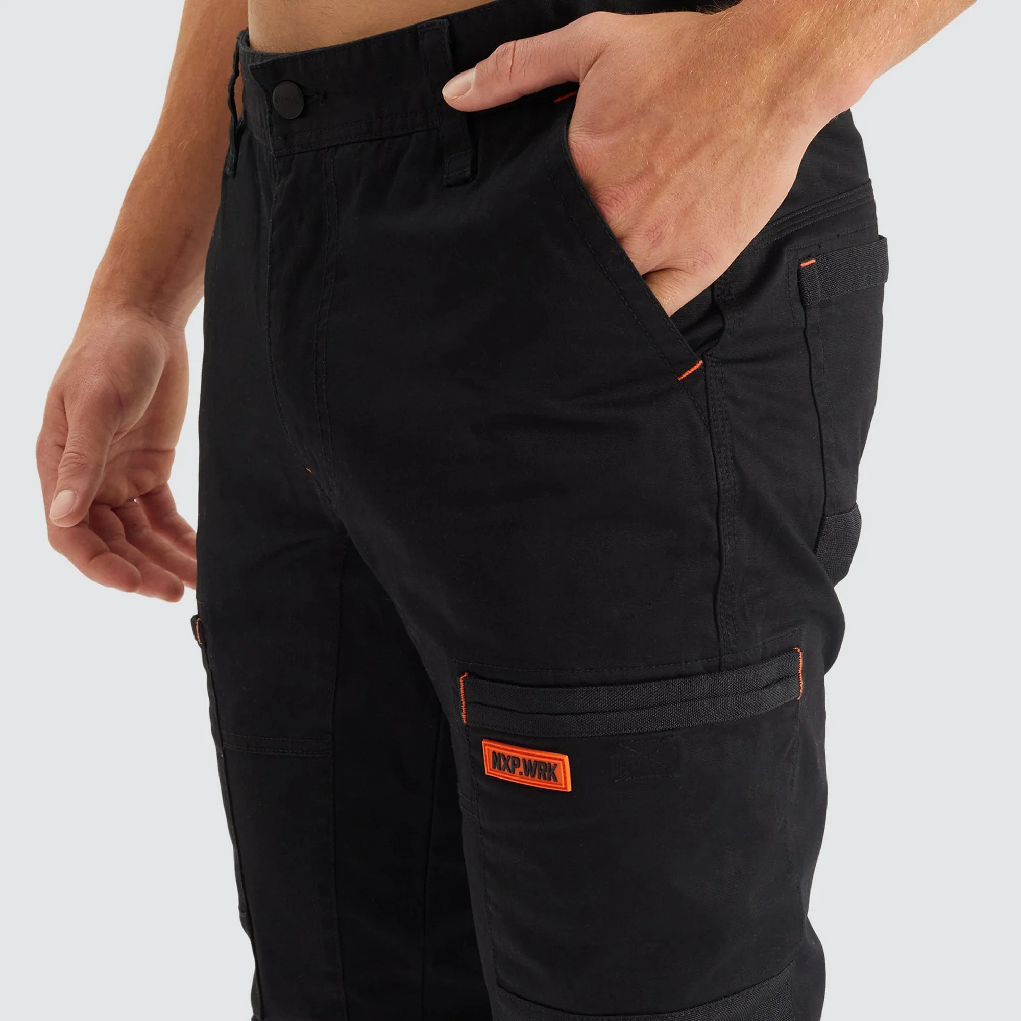 Precision Slim Fit Pant Black