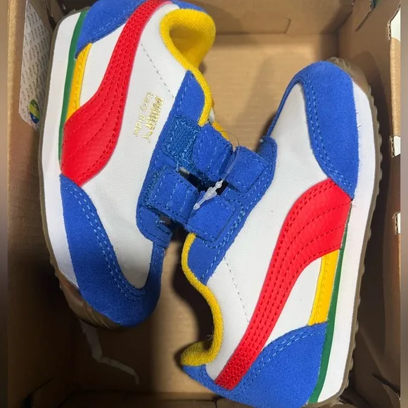 PUMA EASY RIDER TODDLER 'WHITE BLUE RED'
