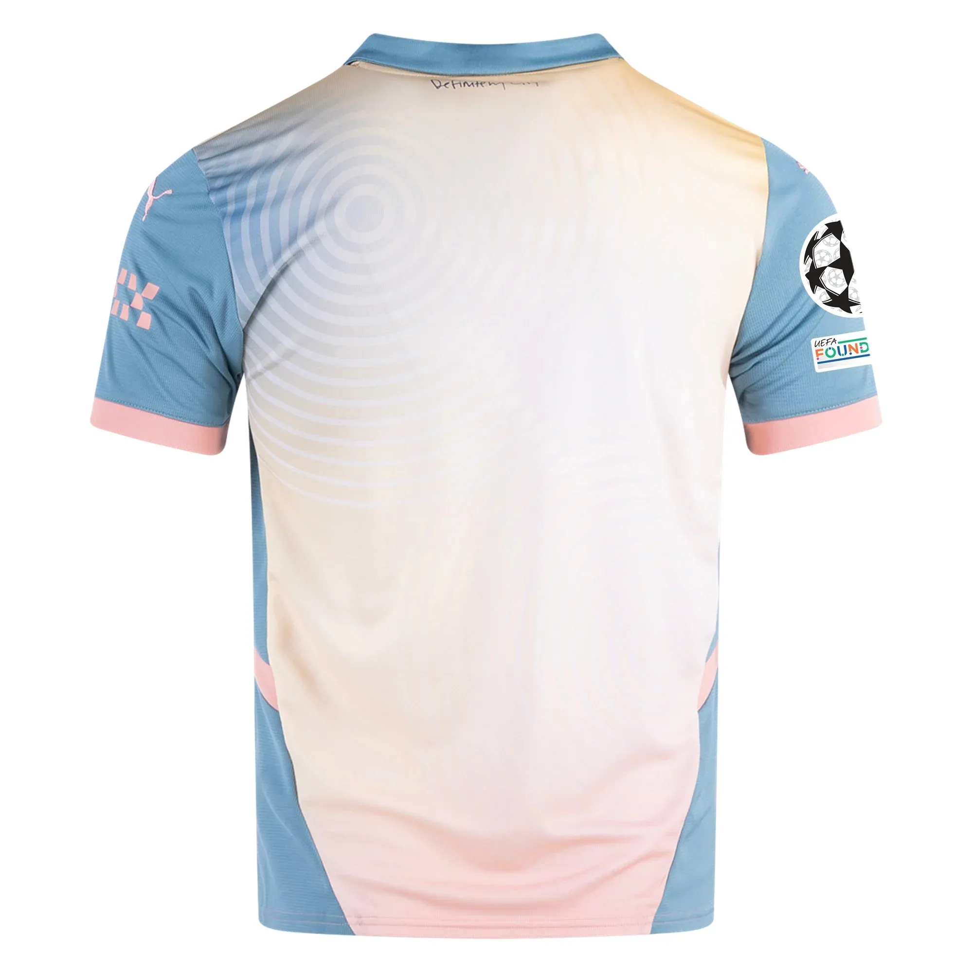 Puma Manchester City Fourth Jersey w/ Champions League   Club World Cup Patch 24/25 (Packaging Rosebay/Bold Blue)