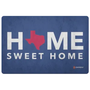 "Home Sweet Home" - Texas Door Mat