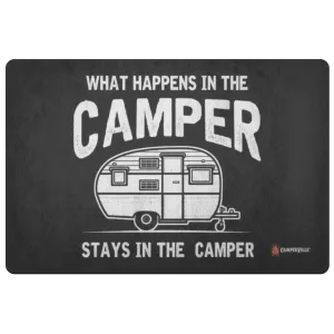"What Happens In The Camper Stays In The Camper" - Doormat