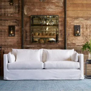 Rebecca Deluxe Sofa - Denim White