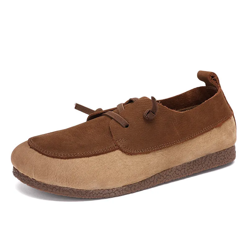 Retro Handmade Soft Soled Casual Slip-Ons Shoes