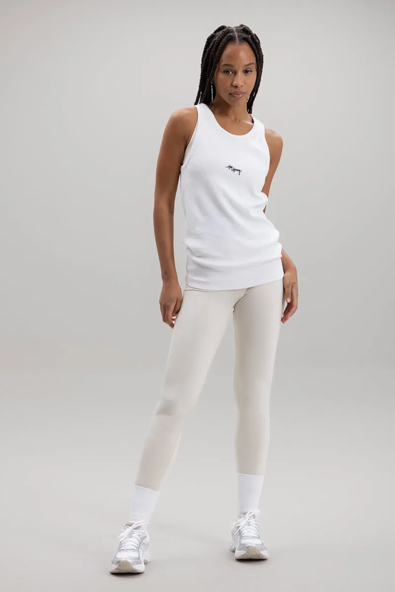 Rib Tank White
