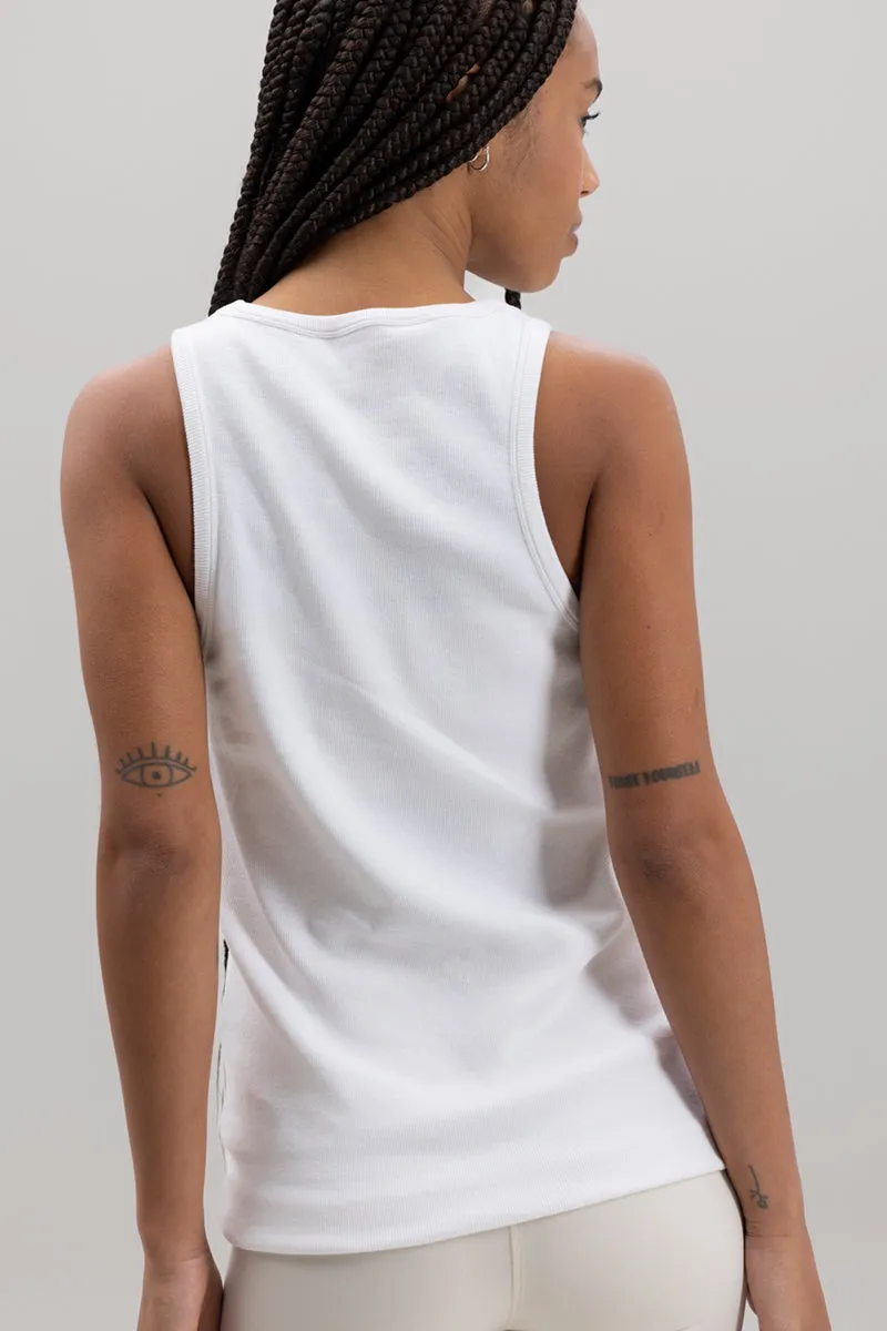 Rib Tank White