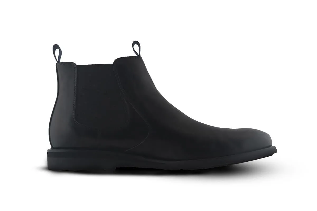 River Black Chelsea Boots
