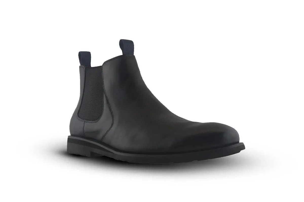 River Black Chelsea Boots