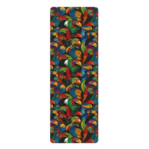 Rubber Yoga Mat- Toucan Clan