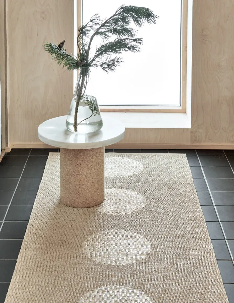 Rug Vera in mud/ Vanilla (Reversible)
