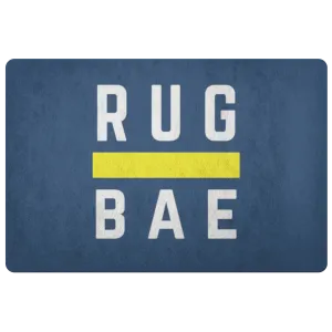 Rugbae Navy Doormat