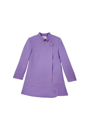 SAMPLE - Buru x Tori Mellott MOD Girls Coat - Brushed Lilac