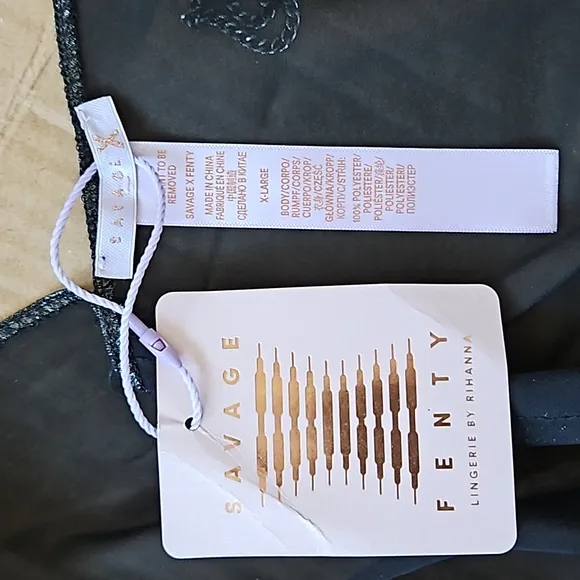 Savage x Fenty Liquid Metal Slip dress-XL
