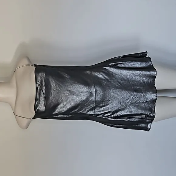 Savage x Fenty Liquid Metal Slip dress-XL