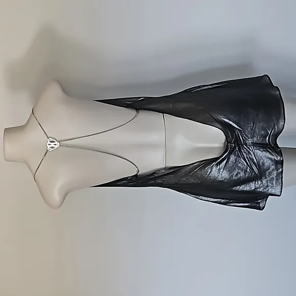 Savage x Fenty Liquid Metal Slip dress-XL