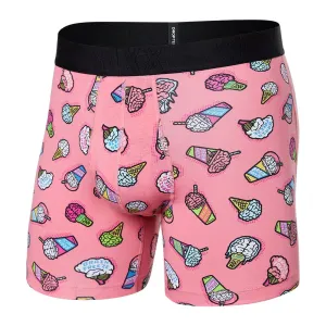 Saxx Droptemp™ Cooling Cotton Underwear - Brain Freeze-Coral