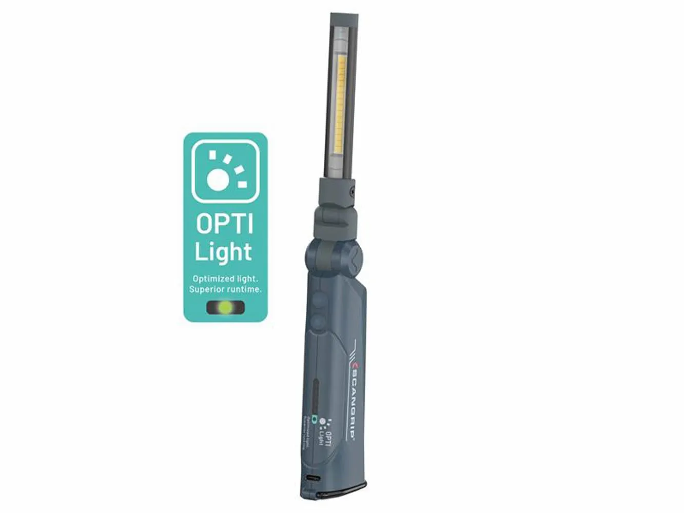 Scangrip Mini Slim Ultra-Thin Rechargeable Work Light 200 Lumens