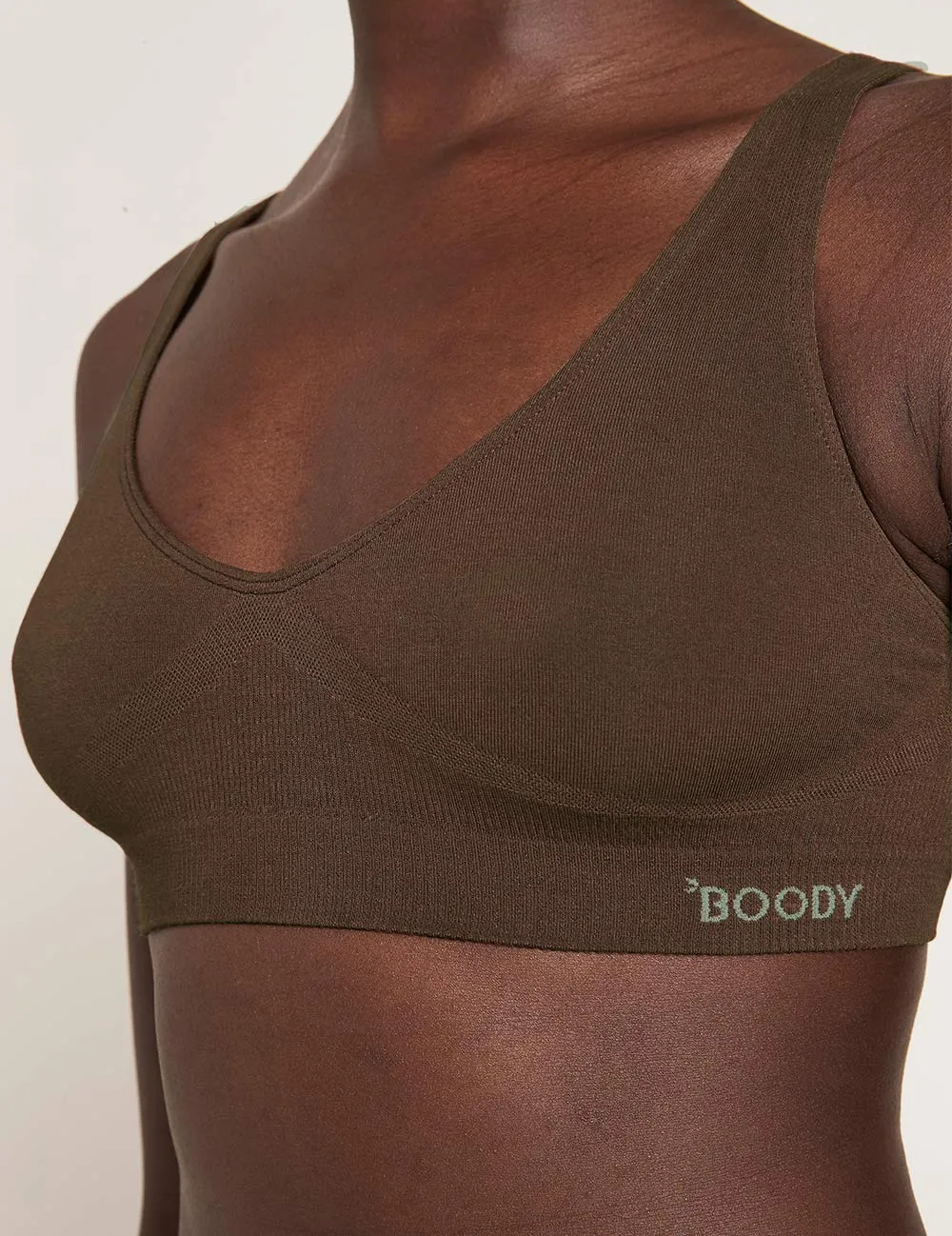 Seamfree Crop Bra - Clove