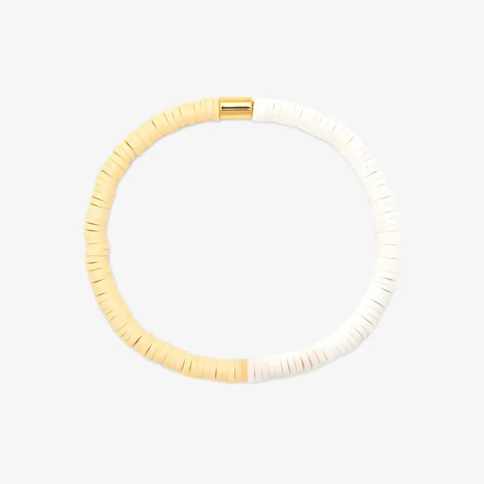Seascape Stretch Bracelet in Cafecito